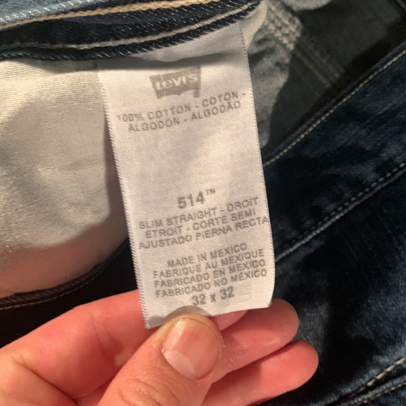 Levis 514, 32x32 slim straight zip pocket jeans - Picture 5 of 6